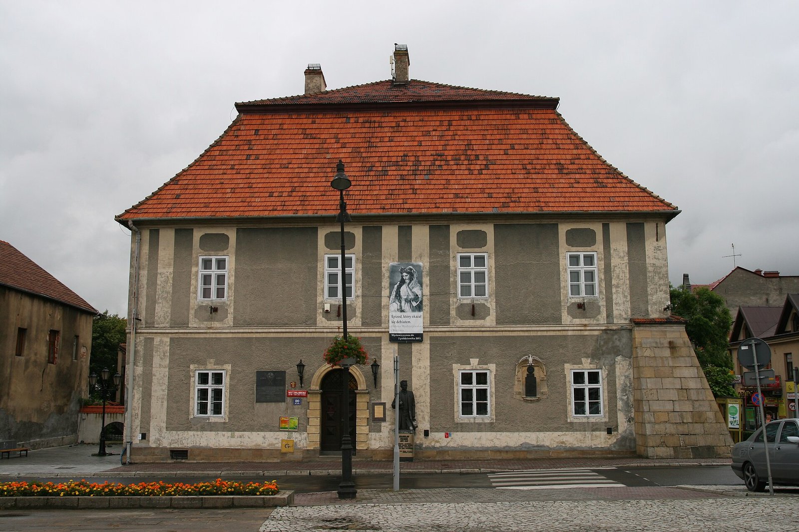 The Stanisław Fischer Museum building on the market square in Bochnia